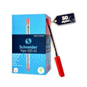 Stylo Schneider rouge;3