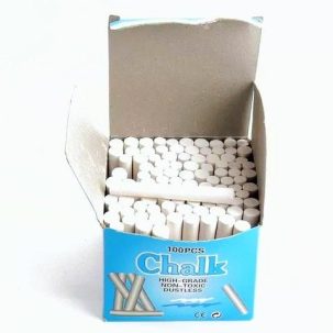 Paquet craie blanche lisse